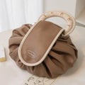 Lazy Drawstring Makeup Fashion Handbagm GlamourFlex - Bolsa Prática da Moda