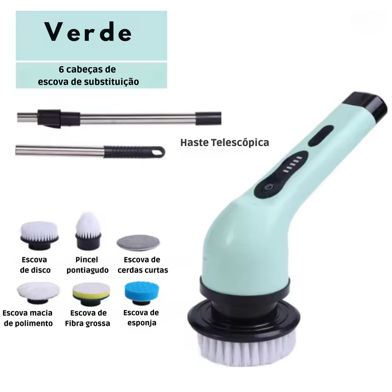 Esfregão Elétrico 9 em 1 MegaClean Faxina Sem Esforço