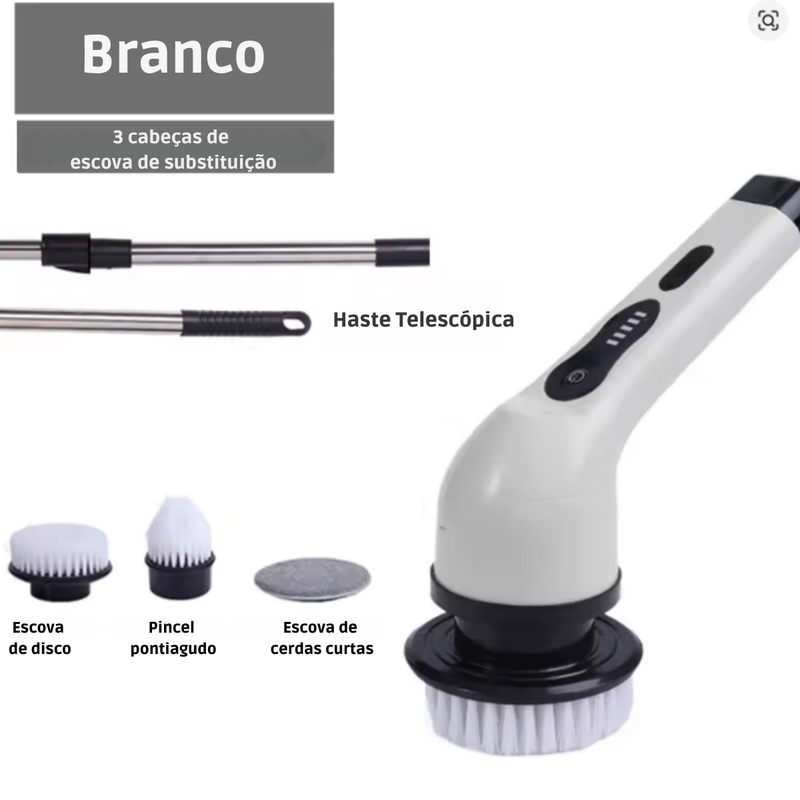Esfregão Elétrico 9 em 1 MegaClean Faxina Sem Esforço